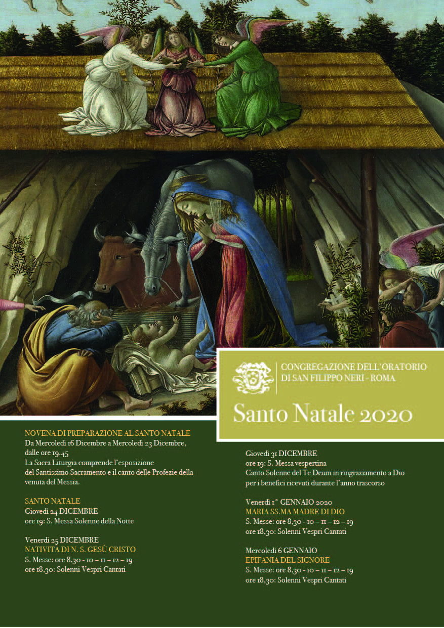 Natività del Signore 2020
