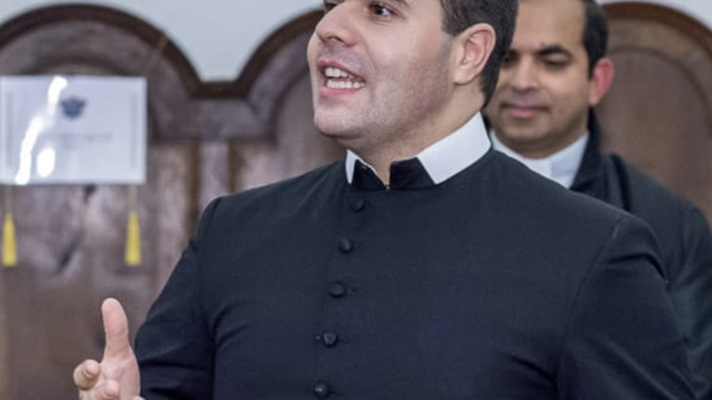 Padre Cristian Galluccio nuovo parroco di Santa Maria in Vallicella