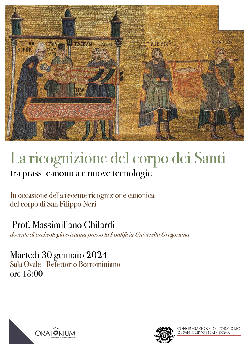 Martedì 30 gennaio 2024 – La ricognizione del corpo dei Santi