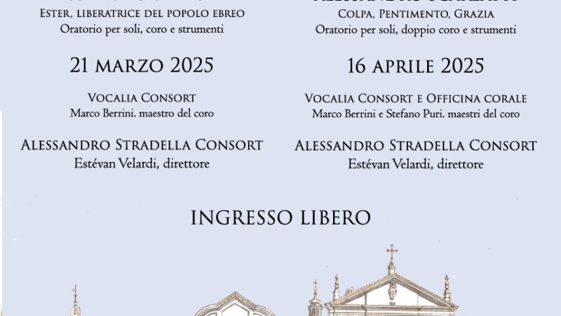 XXV GIUBILEO UNIVERSALE – L’ORATORIO IN MUSICA