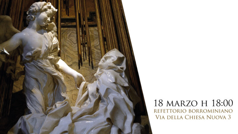 18 Marzo ore 18: Gian Lorenzo Bernini e la spiritualità nell’arte